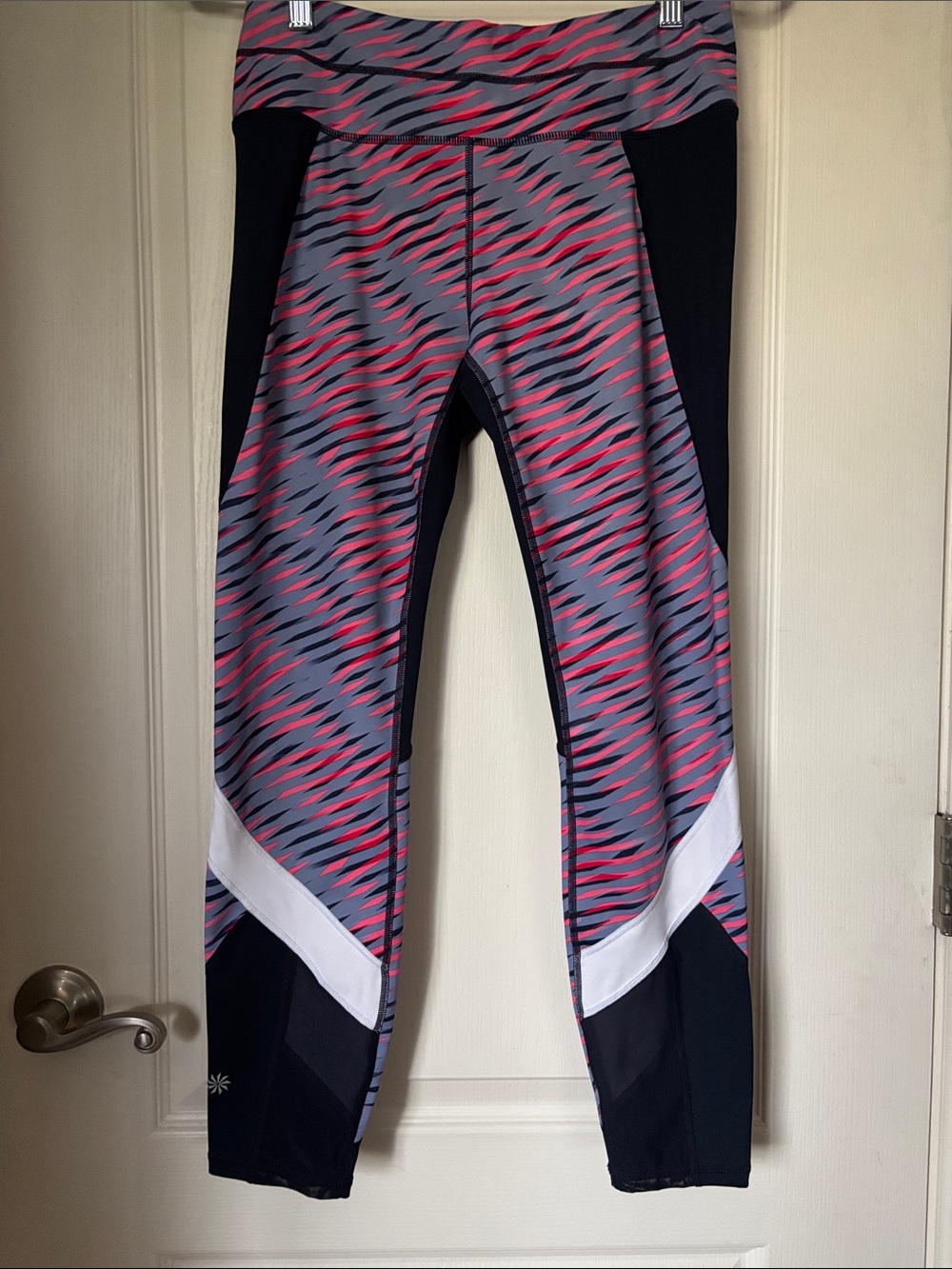 Athleta Printed Crop Leggings Medium